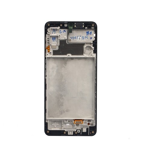 Samsung Galaxy M22 M225 Lcd Ekran Dokunmatik Siyah Servis Çıtalı Gh82-26866a - Thumbnail