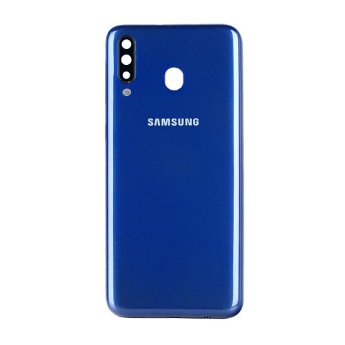 Samsung Galaxy M30 M305 Arka Kapak Mavi - Thumbnail