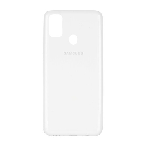 Samsung Galaxy M30s M307 Arka Kapak Beyaz - Thumbnail
