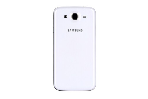 Samsung Galaxy Mega i9152 Kasa Kapak Beyaz Çıtalı - Thumbnail