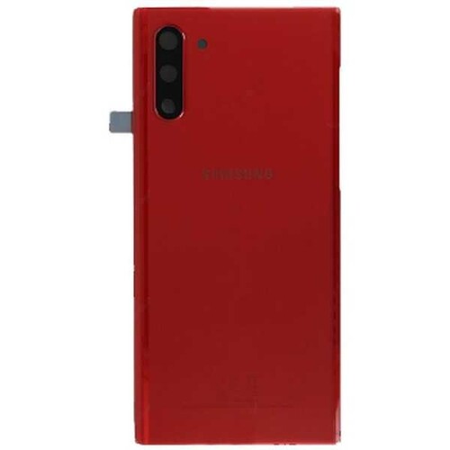 Samsung Galaxy Note 10 N970 Arka Kapak Kırmızı - Thumbnail