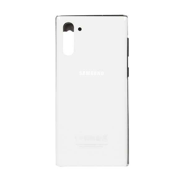 Samsung Galaxy Note 10 N970 Kasa Kapak Beyaz Çıtalı