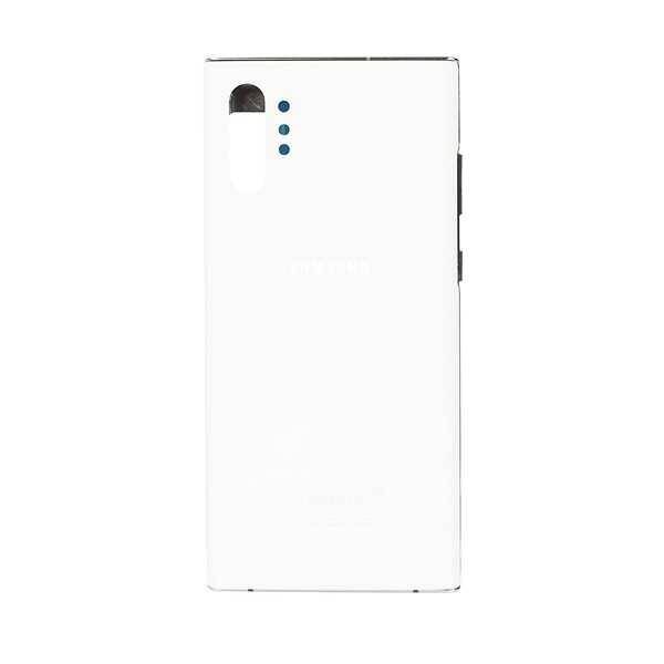 Samsung Galaxy Note 10 Plus N975 Kasa Kapak Beyaz Çıtalı