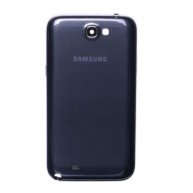 Samsung Galaxy Note 2 N7100 Kasa Kapak Siyah Çıtasız