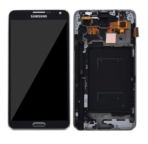 Samsung Galaxy Note 3 Lte N9005 Lcd Ekran Dokunmatik Gri Revizyonlu - Thumbnail