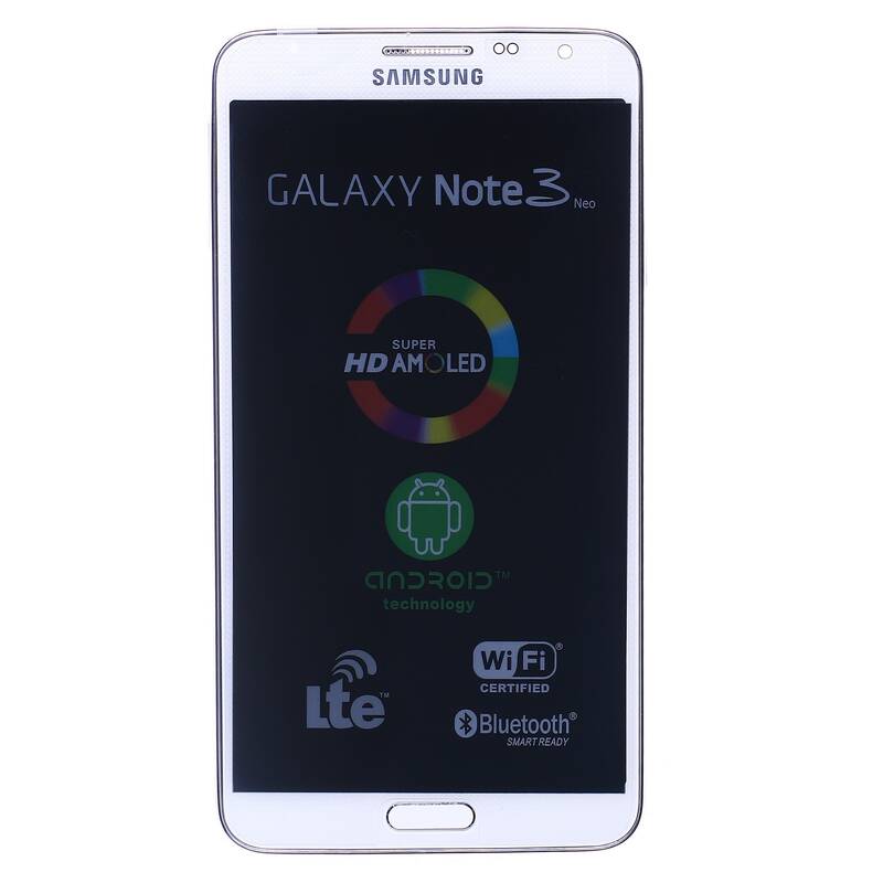 Samsung Galaxy Note 3 Neo N7505 Lcd Ekran Dokunmatik Beyaz Revizyonlu