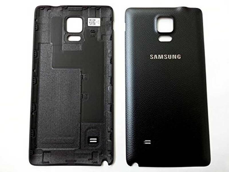 Samsung Galaxy Note 4 N910 Arka Kapak Siyah