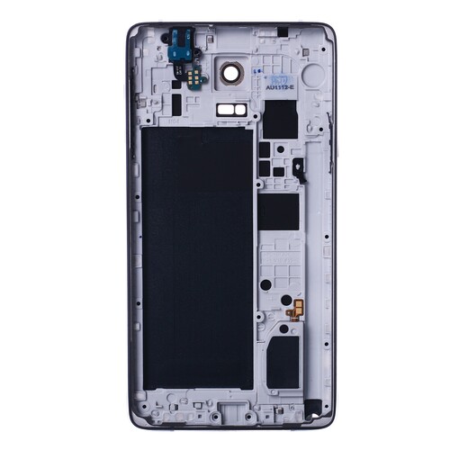 Samsung Galaxy Note 4 N910 Kasa Kapak Siyah Çıtasız - Thumbnail