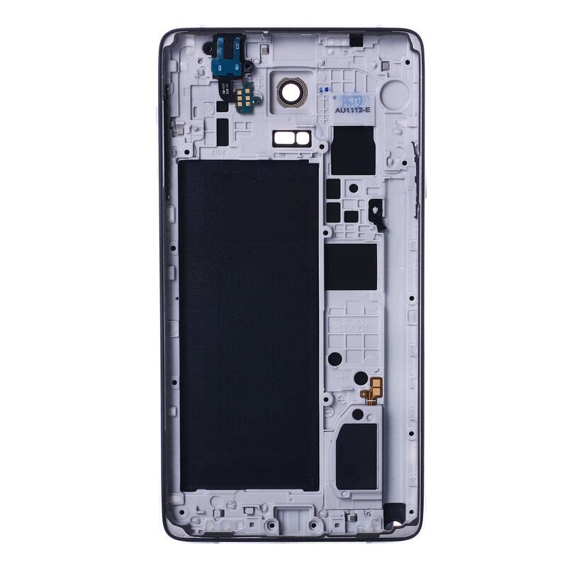 Samsung Galaxy Note 4 N910 Kasa Kapak Siyah Çıtasız