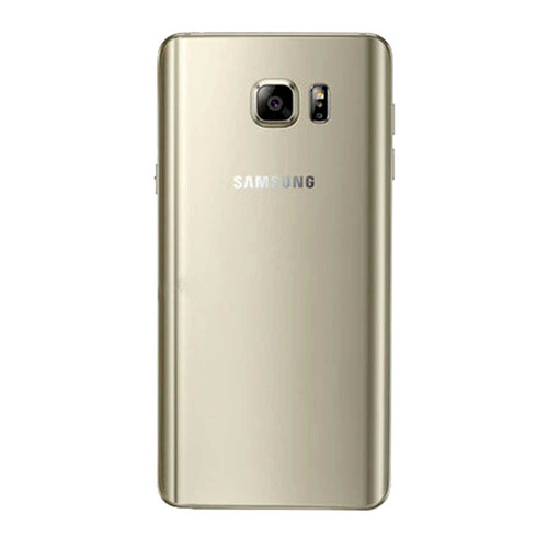 Samsung Galaxy Note 5 N920 Kasa Kapak Gold Çıtasız - Thumbnail