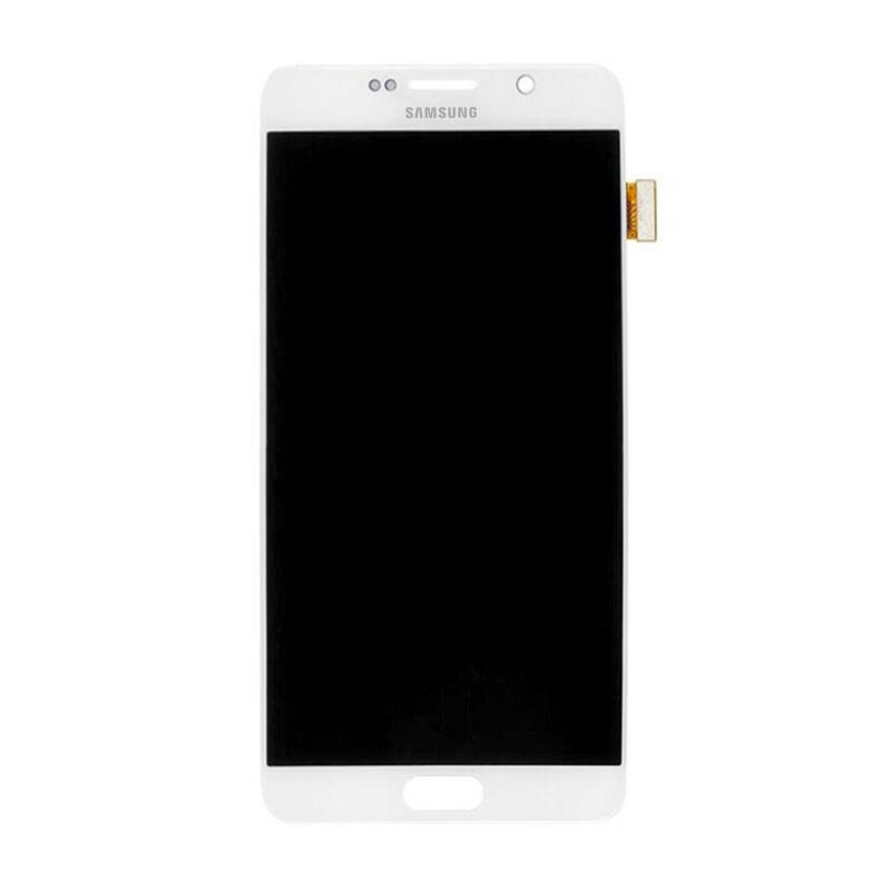 Samsung Galaxy Note 5 N920 Uyumlu Lcd Ekran Dokunmatik Beyaz Oled