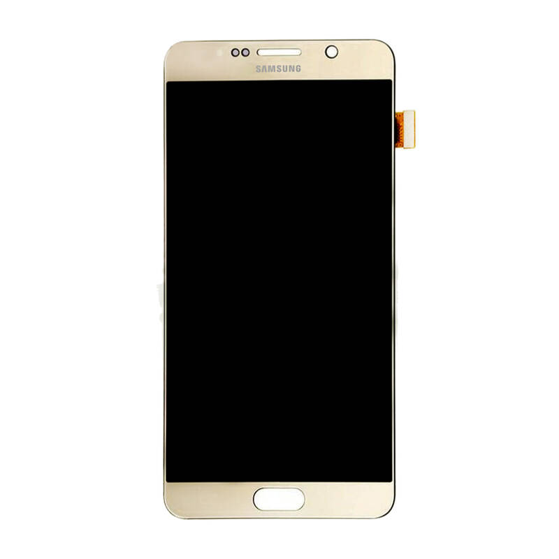 Samsung Galaxy Note 5 N920 Uyumlu Lcd Ekran Dokunmatik Gold Oled