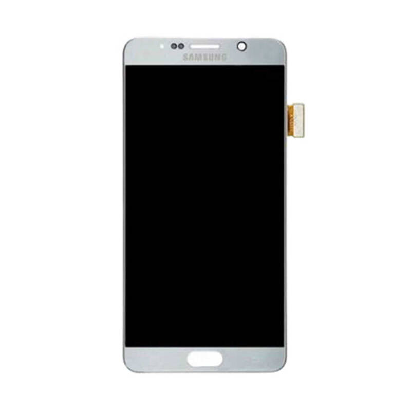 Samsung Galaxy Note 5 N920 Lcd Ekran Dokunmatik Gümüş Revizyonlu