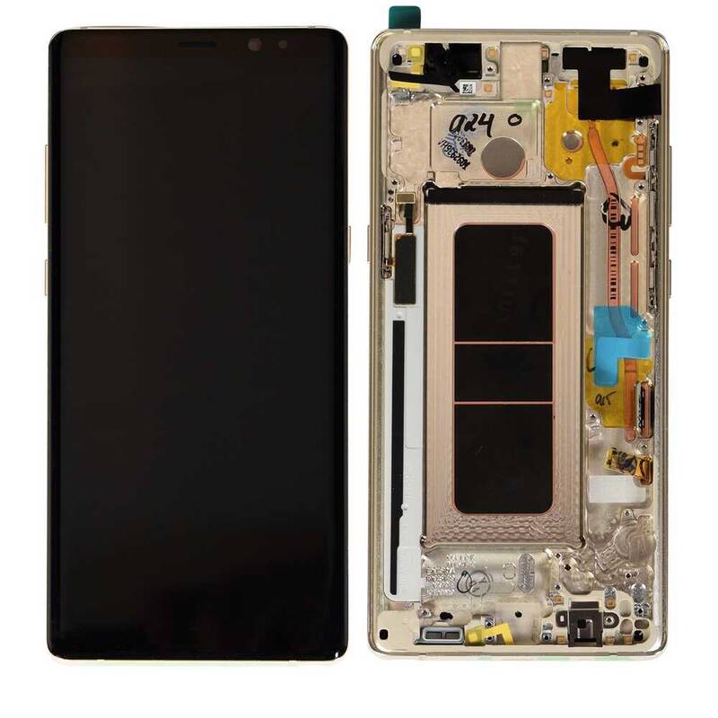 Samsung Galaxy Note 8 N950 Lcd Ekran Dokunmatik Gold Servis GH97-21066D