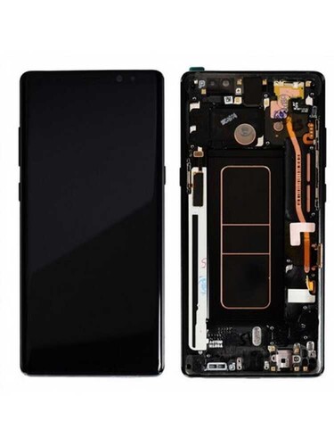 Samsung Galaxy Note 8 N950 Lcd Ekran Dokunmatik Siyah Servis GH97-21066A - Thumbnail