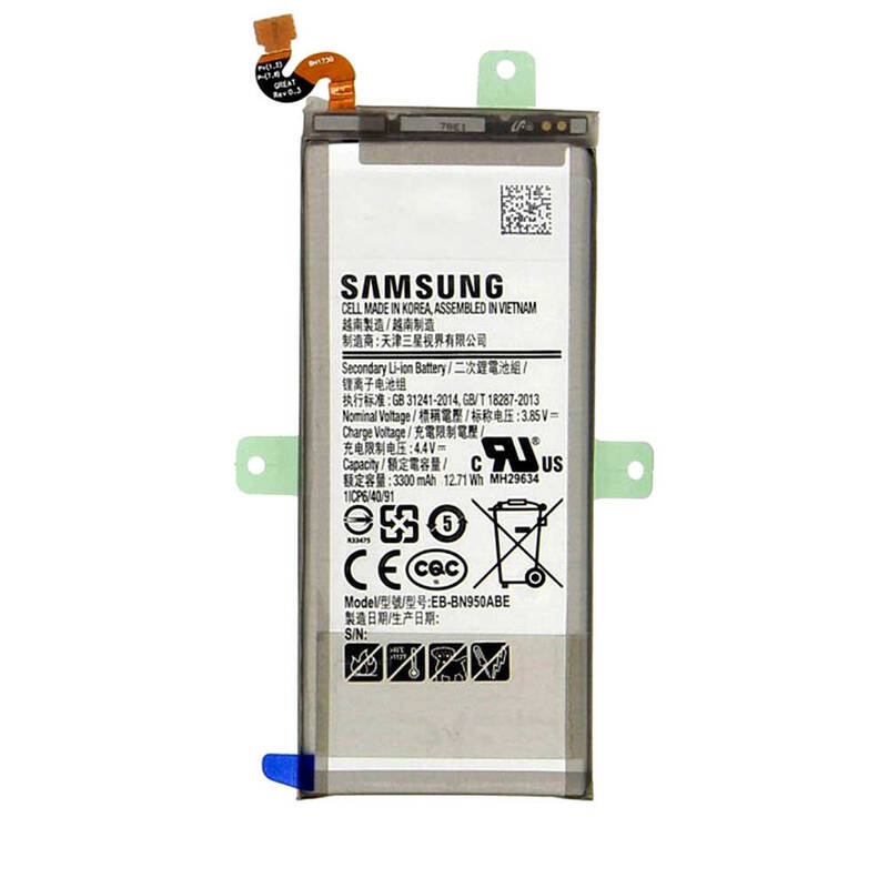 Samsung Galaxy Note 9 N960 Batarya Pil Servis Eb-bn950aba
