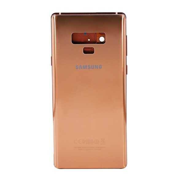Samsung Galaxy Note 9 N960 Kasa Kapak Gold Çıtalı
