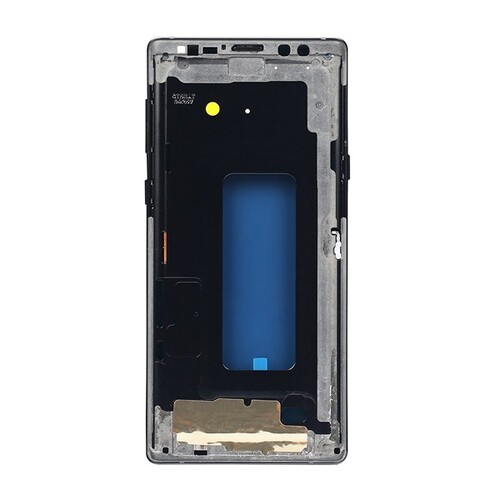 Samsung Galaxy Note 9 N960 Kasa Kapak Siyah Çıtalı - Thumbnail