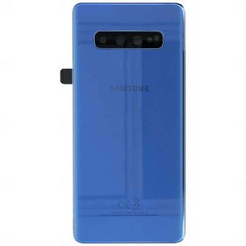 Samsung Galaxy S10 G973 Arka Kapak Mavi - Thumbnail