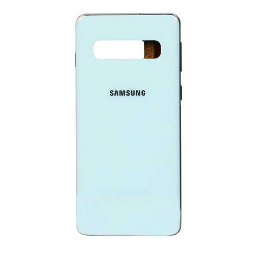 Samsung Galaxy S10 G973 Kasa Kapak Beyaz Çıtalı - Thumbnail