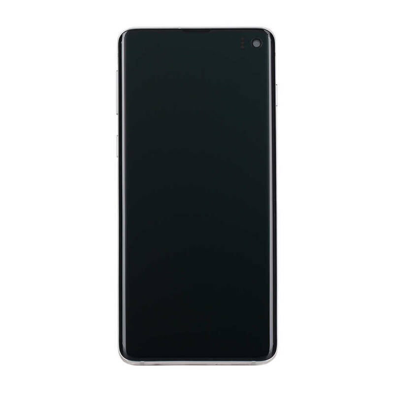 Samsung Galaxy S10 G973 Lcd Ekran Dokunmatik Beyaz Servis GH82-18835B