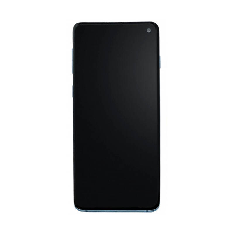 Samsung Galaxy S10 G973 Lcd Ekran Dokunmatik Mavi Servis GH82-18835B