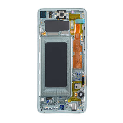 Samsung Galaxy S10 G973 Lcd Ekran Dokunmatik Yeşil Servis GH82-18835B