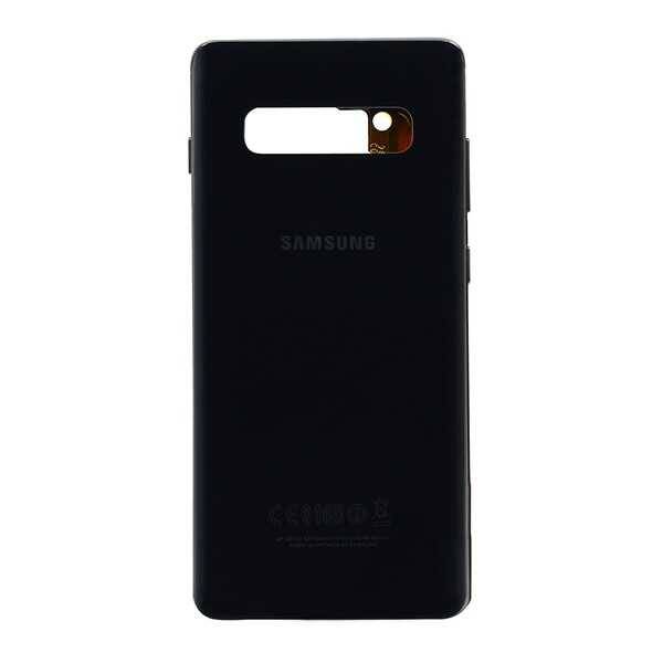 Samsung Galaxy S10 Plus G975 Kasa Kapak Siyah Çıtalı