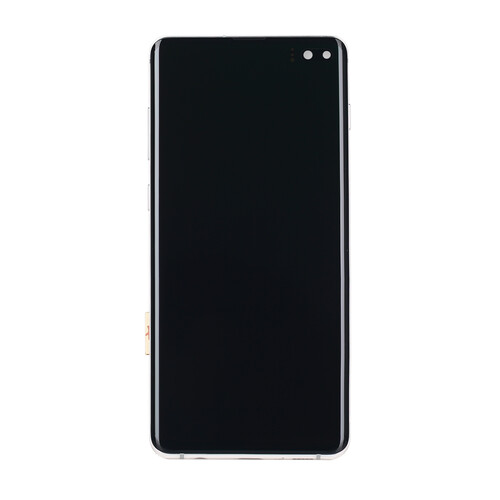 Samsung Galaxy S10 Plus G975 Lcd Ekran Dokunmatik Beyaz Servis GH82-18834B - Thumbnail