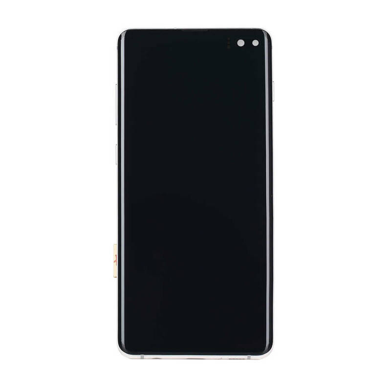 Samsung Galaxy S10 Plus G975 Lcd Ekran Dokunmatik Beyaz Servis GH82-18834B