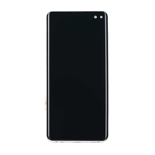 Samsung Galaxy S10 Plus G975 Lcd Ekran Dokunmatik Beyaz Servis GH82-18834B - Thumbnail