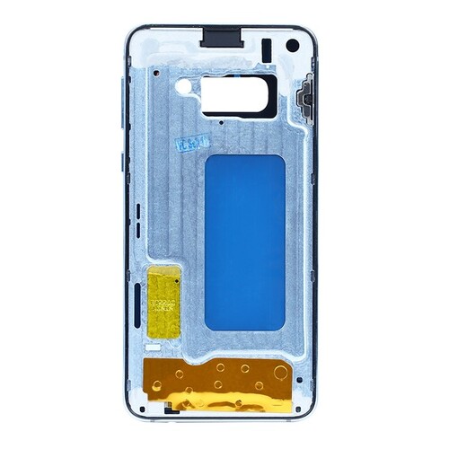 Samsung Galaxy S10e G970 Kasa Kapak Mavi Çıtalı - Thumbnail