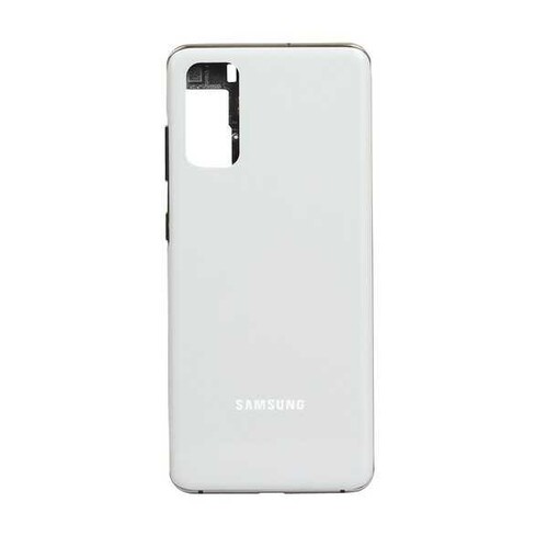 Samsung Galaxy S20 G980 Arka Kapak Beyaz - Thumbnail