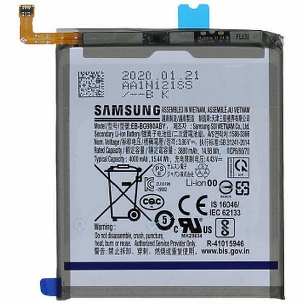 Samsung Galaxy S20 G980 Uyumlu Batarya Pil Eb-bg980aby