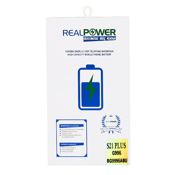 RealPower Samsung Galaxy S21 Plus 5g G996 Yüksek Kapasiteli Batarya Pil