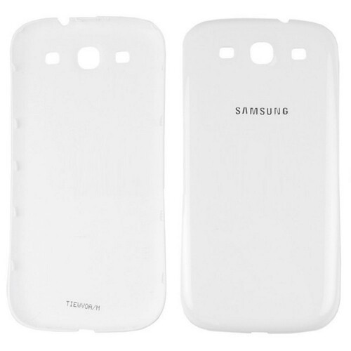 Samsung Galaxy S3 i9300 Arka Kapak Beyaz - Thumbnail