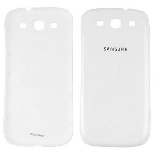 Samsung Galaxy S3 i9300 Arka Kapak Beyaz - Thumbnail