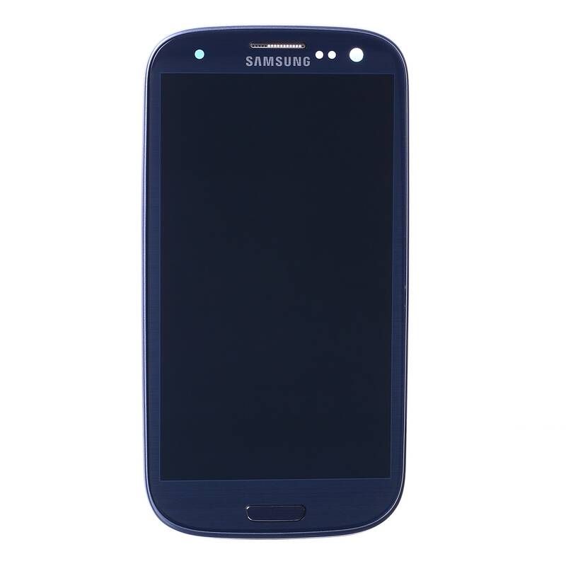 Samsung Galaxy S3 i9300 Lcd Ekran Dokunmatik Mavi Revizyonlu