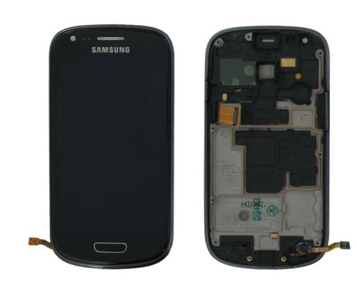 Samsung Galaxy S3 Mini i8190 Lcd Ekran Dokunmatik Siyah - Thumbnail
