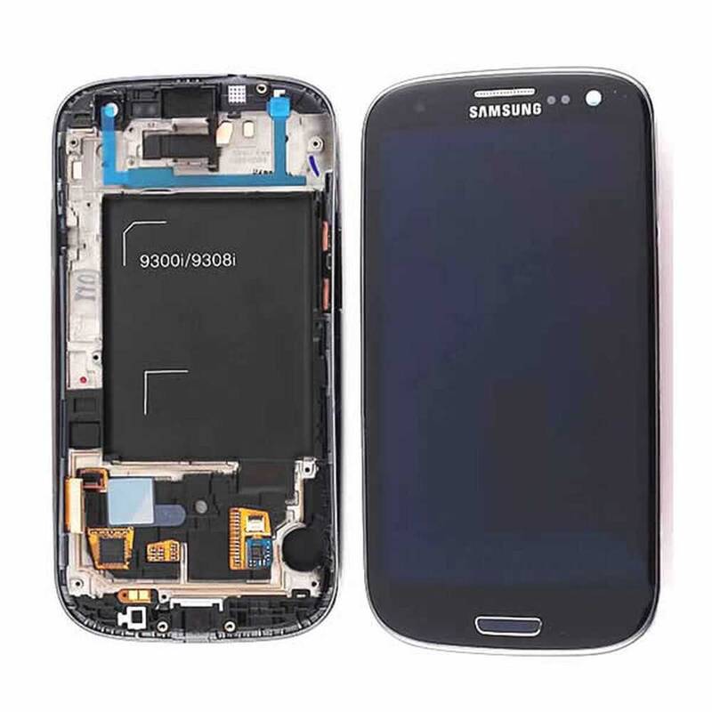 Samsung Galaxy S3 Neo i9300i i9301i i9308i Lcd Dokunmatik Ekran Mavi Revizyonlu