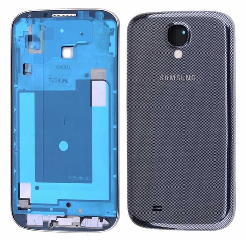 Samsung Galaxy S4 İ9500 Kasa Kapak Lacivert Çıtalı - Thumbnail