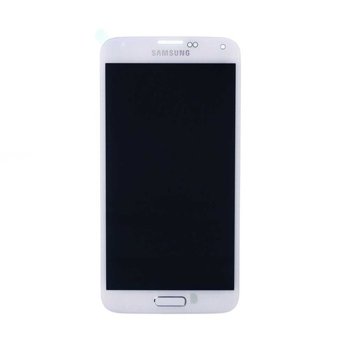 Samsung Galaxy S5 G900 Lcd Ekran Dokunmatik Beyaz Servis GH97-15959A - Thumbnail
