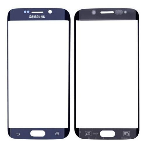 Samsung Galaxy S6 Edge G925 Dokunmatik Touch Mavi Çıtasız - Thumbnail