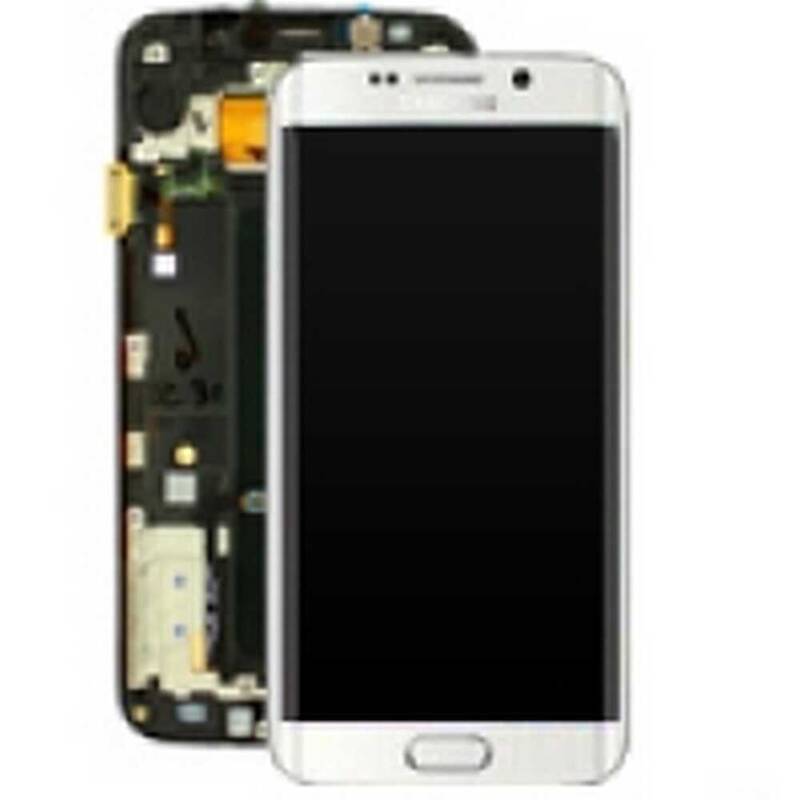 Samsung Galaxy S6 Edge G925 Lcd Ekran Dokunmatik Beyaz Servis GH97-17162B