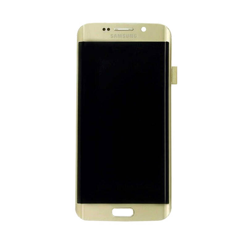Samsung Galaxy S6 Edge G925 Lcd Ekran Dokunmatik Gold Servis GH97-17162C