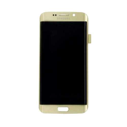 Samsung Galaxy S6 Edge G925 Lcd Ekran Dokunmatik Gold Servis GH97-17162C - Thumbnail