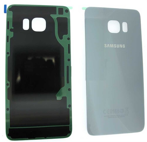 Samsung Galaxy S6 Edge Plus G928 Arka Kapak Gümüş - Thumbnail