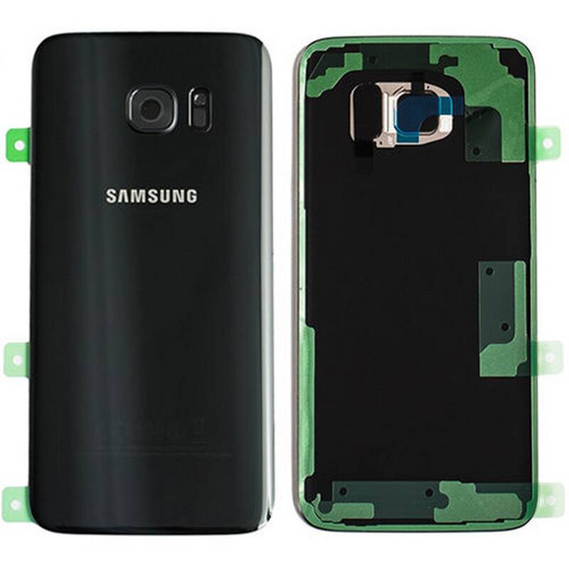 Samsung Uyumlu Galaxy S7 Edge G935 Kasa Kapak Siyah Çıtalı
