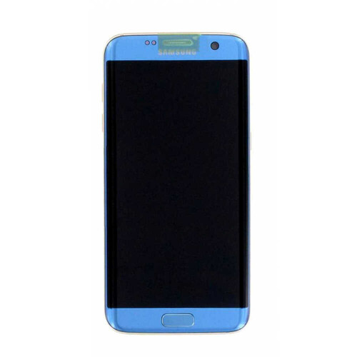 Samsung Galaxy S7 Edge G935 Lcd Ekran Dokunmatik Mavi Servis GH97-18533G - Thumbnail