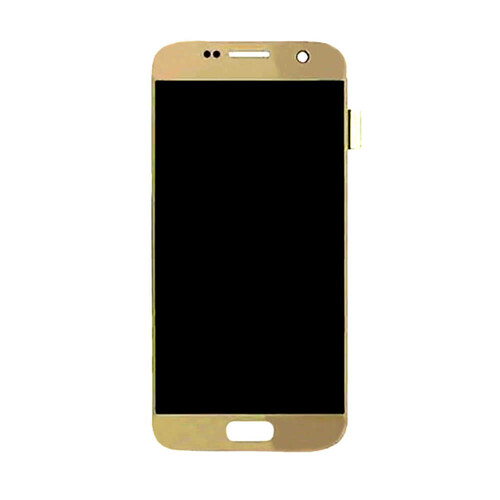 Samsung Galaxy S7 G930 Lcd Ekran Dokunmatik Gold Servis GH97-18523C - Thumbnail